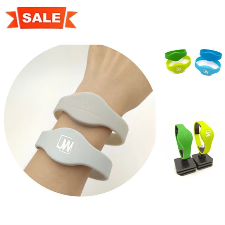 Waterproof Custom Long Range Water Park Silicone Nfc Pulsera Rfid Bracelet For Swimming Pool Dook Lock
